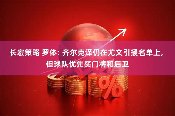 长宏策略 罗体: 齐尔克泽仍在尤文引援名单上, 但球队优先买门将和后卫